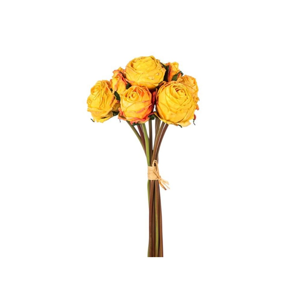 BOUQUET ROSE CM.40 YELLOW